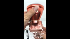 Đèn pin đội đầu 200w siêu sáng pin trâu hiển thị phần trăm pin 869