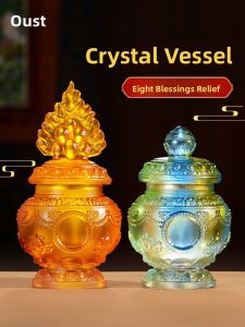 OSITE | Lucky Prosperity Buddhist Vase Home Decor