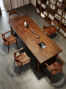 MINGLIJIANG | Solid Wood Modern Minimalist Tea Table