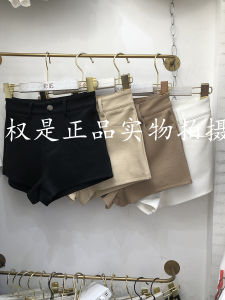 Quần Short Cotton Lanh Co Giãn Lưng Cao Gợi Cảm Cạp Cao Mùa Hè 2025 Quần Short Bó Sát Cạp Cao Quần Short Nữ