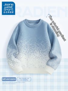 Sporty Warm Gradient Boys Sweater