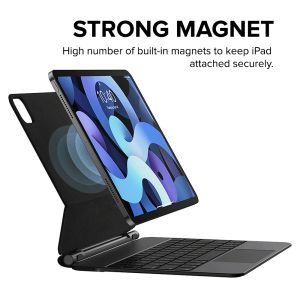 COCOQAC Magic Trackpad PRO Keyboard Case for iPad Air 5/4 Pro 11/Pro 12.9/10th Generation Premium Folio Casing Cover