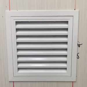 Aluminum Alloy Exhaust Shutter Vent For Central Air Grille Ventilation Cover Wall Ceiling Shutter Repair Port Ventilation System