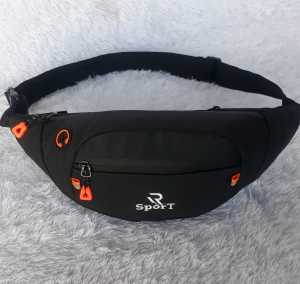 tas slempang pria/wanita anti air distro waishbag waterproof terbaru