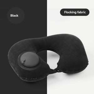 2025 Childrens Fashion Inflatable Pillow Portable Neck Protection Travel Pillow New Type Press Inflatable U-shaped Pillow
