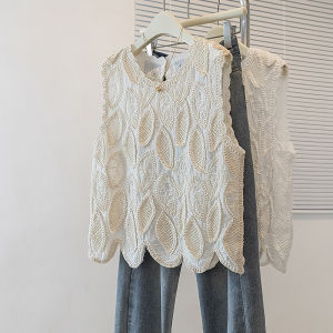 AIYITI | Lace Embroidery Plus Size Vest