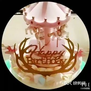 Jane Musical Box Carousel - Kotak Musik Merry Go Round Kotak Musik Korsel Berliku Kotak Musik Ringan Musik Kreatif Pernikahan Pasangan Hadiah Gadis Hadiah Ulang Tahun
