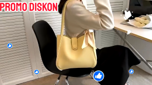 Tas & Travel Tas Wanita>Tote Bag Wanita COD Tas Shoulder Bag Wanita Gempita (+twilly) tas