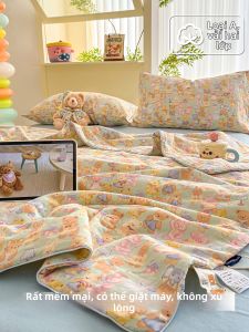Tang Yi | Bộ Chăn Mùa Hè Hai Lớp Bằng Cotton An Toàn Cho Trẻ Em Có Thể Giặt