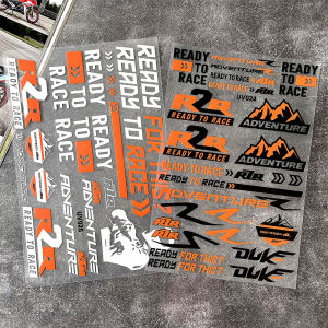 For KTM Duke DUKE 250/390/690 ADV Motorcycle Body Modification Reflective Sticker Helmet Decorative Sticker Waterproof Decal