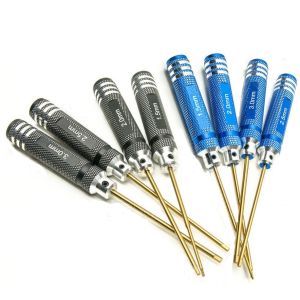 Aircraft Model Remote Control Car Hexagon Screwdriver Head High Speed Steel Titanium Plated H1.5/2.0/2.5/3.0mm