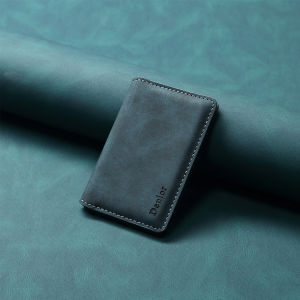 Denior Magnetic card case for all Magsafe functions PU leather card case