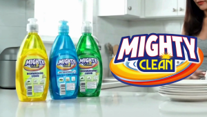3PCS Mighty Clean Dishwashing Liquid LEMON 400ml - 400ml DWL LEMON 3pc - 3PCS BUNDLE400ML