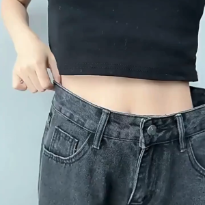 ONEFASHIONMALL Pengait Celana Kebesaran Kancing Tusuk Logam Pengecil Jeans Longgar Pinggang RM005