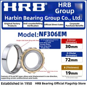 Cylindrical Roller Bearing NU NJ NF N RN RNU M EM