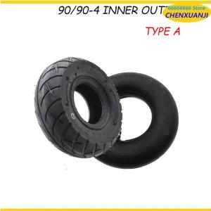 High Quality 90/90-4 3.00-4 Gas/Electric Scooter Tires and Inner Tube 10 Inch On-Road Tyres (Scooter Parts & Accessories)