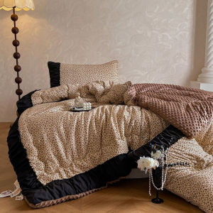 Đồ Lót Chăn Bông Rửa Máy Phong Cách Nhật Bản Mùa Đông 2025 Chăn Bông Viền Mềm Mại Chăn Mùa Xuân Thu Đông Chăn Mềm Mại