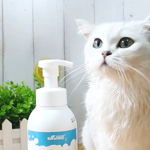 โฟมอาบแห้งแมว น้ำแห้งสัตว์เลี้ยง กลิ่นหอม สูตรอ่อนโยน แชมพูหมา สะอาด ดับกลิ่น ไม่ต้องล้างน้ำ