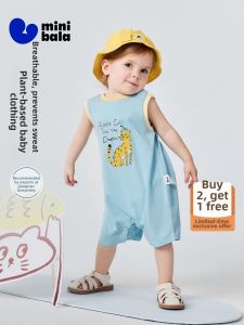 MINI BALA | Bộ Đồ Bé Sơ Sinh Thoáng Khí Hút Ẩm Nhanh