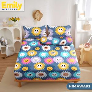 sprei saja 140 x200x20 TANPA SARUNG BANTAL GULING