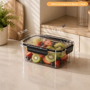 MEIZHUFU | Transparent Food-Grade Freezer Fresh Box
