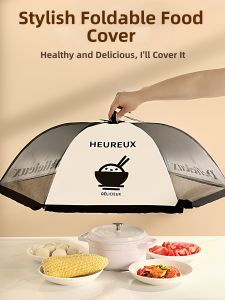 FURENJILI | Anti Dust Fly Mesh Foldable Table Cover