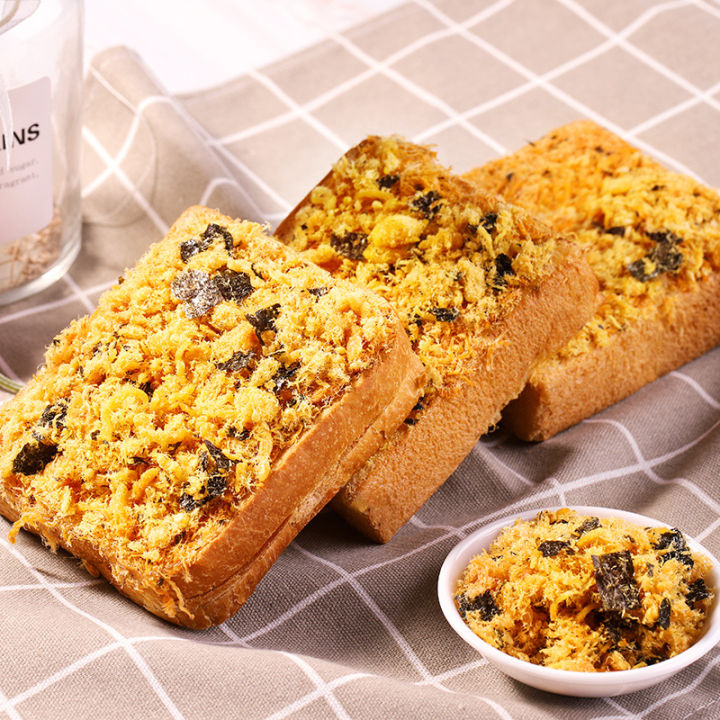 Youchen Better Seaweed and Dried Meat Floss Bread Sandwich Toast