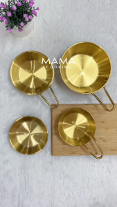 Mama Cooking - ถ้วยมักกอลลี สแตนเลส 304 ถ้วยมักกอลี แบบมีหู และไม่มีหู ถ้วยเครื่องดื่มเกาหลี ถ้วยชาเกาหลี Makgeolli Cup