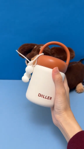 [ส่งจากไทย] Diller  Thermo Flask 200 ml. กระติกเก็บความร้อนและเย็น ฝาหมุนยกดื่ม สแตนเลส 2 ชั้น (MLH9216/MLH9276/MLH9314/MLH9217/MLH9341)