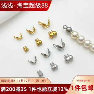 Handmade DIY Titanium Steel Stainless Steel Double Ear Side Buckle Clasp Bracelet Jewelry Accessories Materials Non-Fading