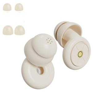 Reusable Silicone Earplugs Noise Cancelling 50dB High Fidelity Sound Insulation Ear Plugs for Sleeping Snore Study Work Washable