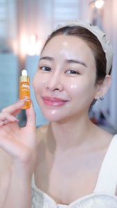 (ส่งฟรี) Aqua+ Series Enriched-C 24K Serum 15 ml. (จำนวน 2 ขวด) เซรั่มวิตามินซีเข้มข้น 14% ผสมทองคำแท้