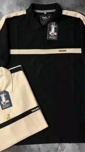 BAJU POLO PRIA KOMBINASI KAOS KRAH BAHAN CATTON PIQUE PREMIUM KAOS KRAH TAKAO MOTIF SULTAN