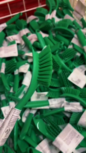 IKEA รุ่นอิเกีย รุ่นอีเกีย แปรงล้างจาน ขัด กระทะ หม้อ อุปกรณ์ทำครัว ขัดพื้นผิวอื่นๆ และเดนดอนด์ด้ามมีตะขอเกี่ยวคู่ความปลอดภัย สวัสดีคุณคุ้มค่าคุ้มราคาผ่าน Saveandcare