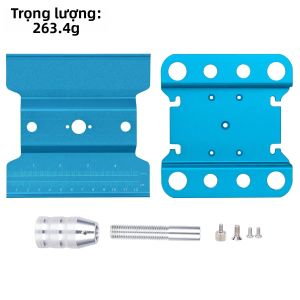 360 °   Giá Đỡ Sửa Chữa Xe RC Hợp Kim Nhôm Xoay Đa Năng Dùng Cho Xe Mô Hình Tỷ Lệ 1/8 1/10 Xe Crawler TRX-4 Axial SCX10 Xe Buggy.