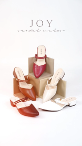 SEIS shoes Joy Mules Wanita Heels 3 cm