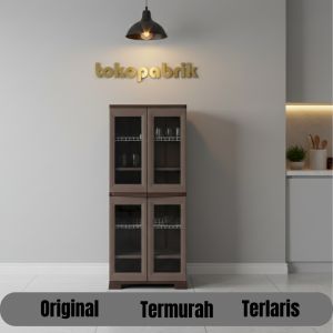 OLYMPLAST OKL Jumbo Lemari Rak Piring Jumbo Bahan Plastik