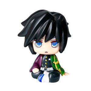 Bandai | Anime Demon Slayer Kamado Tanjirou Kamado Nezuko  Giyuu Mitsuri Action Character Model Toy Series Doll Birthday/Christmas Gift