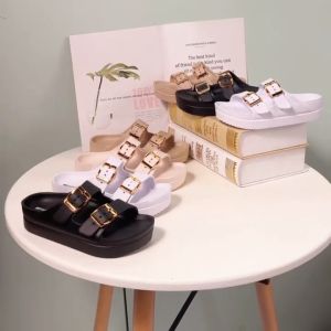 Size 24-35 Platform Sandals For Children Boys and Girls Non-Slip Slippers For Kids Korean Rubber Slides Baby