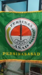 Bendera Persinas Silat ASAD Ampuh Sehat Aman Damai Rumbai