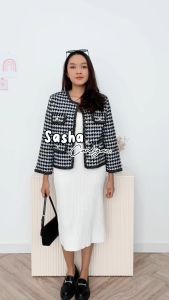 ELYCLOTH | SASHA CARDIGAN | CARDIGAN RAJUT WANITA PREMIUM FURY KNIT