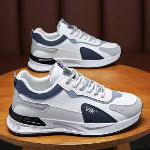 NIQI - TERBARU Sepatu Free Box Putih Sepatu Pria Fashionable Korean Style Sepatu Kerja Cowok Sneakers Putih