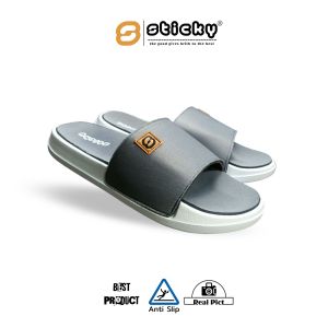 Sandal Slip On anti slip sandal Slide Distro Pria Wanita 036 Sticky