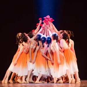 ชุดการแสดงสําหรับเด็ก Mom Taught Me A Song Speech เดรส Chorus Poetry Recitation ผ้าทูลล์ กระโปรง ขนาดใหญ่ Chorus Dance Performance เสื้อผ้า