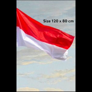Bendera Merah Putih Tujuh Belasan: Ukuran 120 x 80 cm & 90 x 60 cm