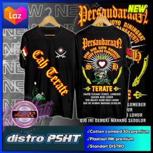 KAOS PSHT CAH TERATE LAWASANT FULL BETGE (A1)