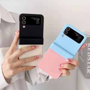 Case Samsung Z Flip 3 Z Flip 4 Z Flip 5 Z Flip 6 Case with Hinge Protection Samsung Flip 4 CaseSlim and Thin Full Protective Shockproof Phone Cover Case for Galaxy Z Flip 5G(2023)