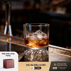 BOANG | Ly Whisky Cao Cấp Elegante Trong Suốt Sang Trọng