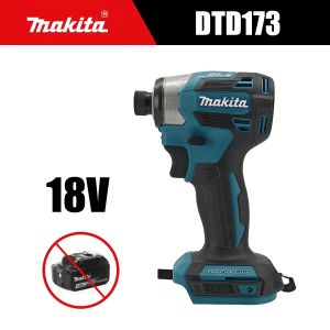 Makita | Makita Blue DTD173 Bare Impact Driver 18V Brushless Cordless Lithium Tool For Home Woodwork And General Fastening Repair