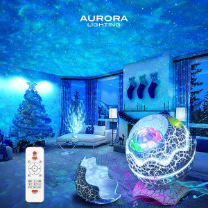 AURORA LIGHTING Star Projector Galaxy Projector for Bedroom LED Night Lights for Kids Room Adults Christmas Birthday Party Gifts
